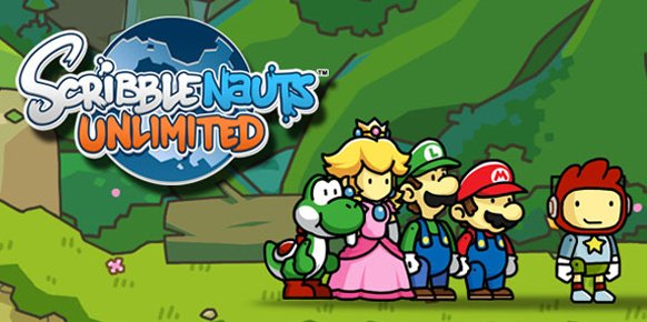 Se confirman los personajes de las Series Super Mario y The Legend of Zelda en Scribblenauts Unlimited de Wii U