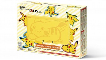 Nintendo presenta un nuevo color para 3DS XL: Amarillo Pikachu