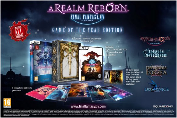 Final Fantasy XIV: A Realm Reborn estrenará en PC una edición Juego del Año