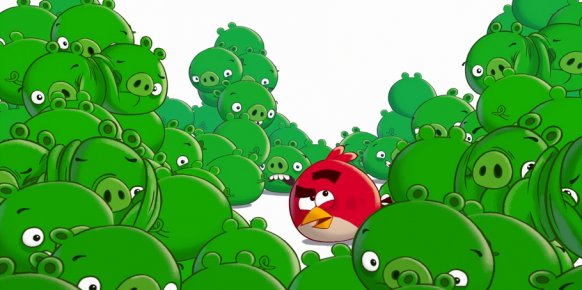 El spin-off de Angry Birds, Bad Piggies, comienza batiendo records