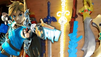 ¡Un fan de armas tomar! Atentos a este arsenal de réplicas de Zelda Breath of the Wild