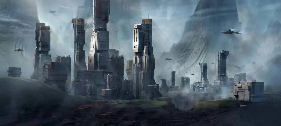 Toneladas de concept art de Star Citizen