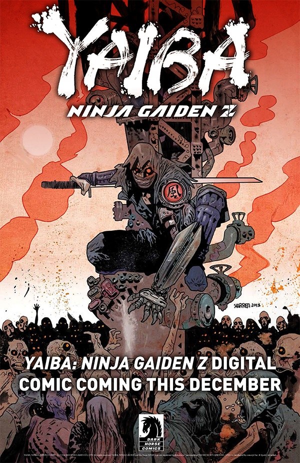 Dark Horse llevará a cabo un cómic de Yaiba: Ninja Gaiden Z