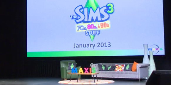 Se confirma una nueva expansión de Los Sims 3 enfocada a las décadas de los 70s, 80s y 90s