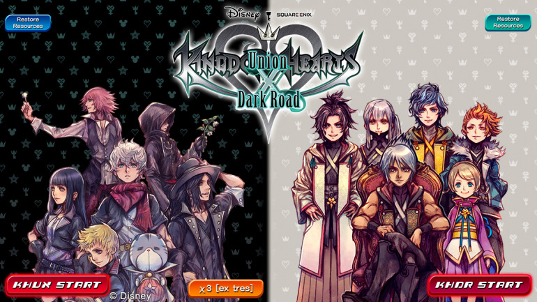 El spin-off Kingdom Hearts Dark Road ya está disponible gratis en iOS y Android