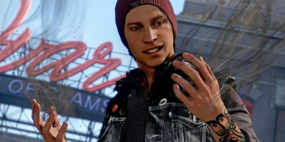 En Second Son seremos Delsin Rowe: un joven que, a diferencia de Cole McGrath, está encantado de contar con poderes. 