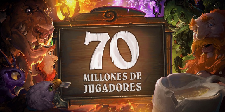 Ya hay 70 millones de jugadores en Hearthstone