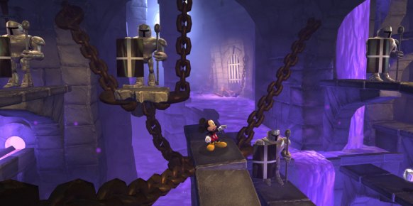 El planteamiento de este juego de plataformas es tan sencillo como avanzar y saltar sin parar. Clásico en extremo.