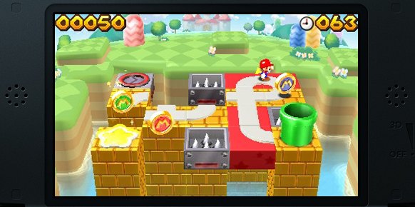 Nuestra tarea es fácil de explicar, pero difícil de lograr: colocar baldosas para llegar desde un punto hasta otro evitando obstáculos, y recogiendo las tres medallas de cada nivel.