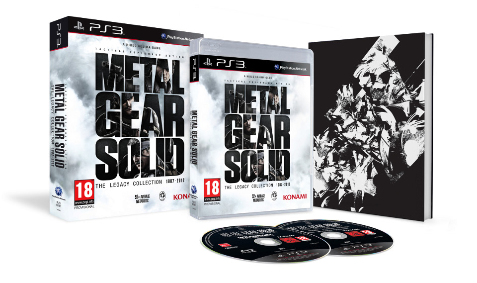 Metal Gear Solid: The Legacy Collection muestra su contenido para Europa