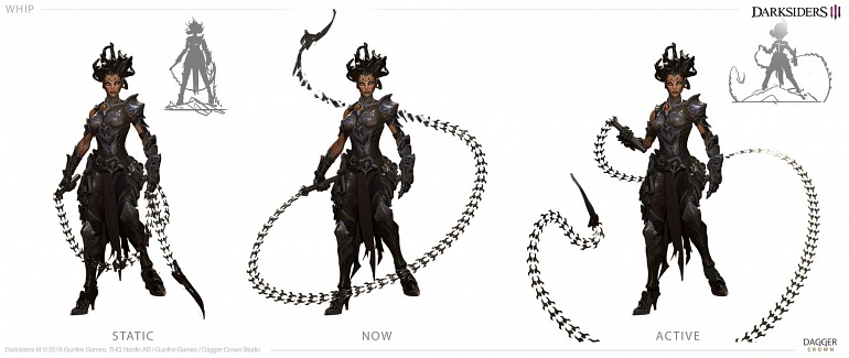 Así son los brutales diseños de Darksiders III