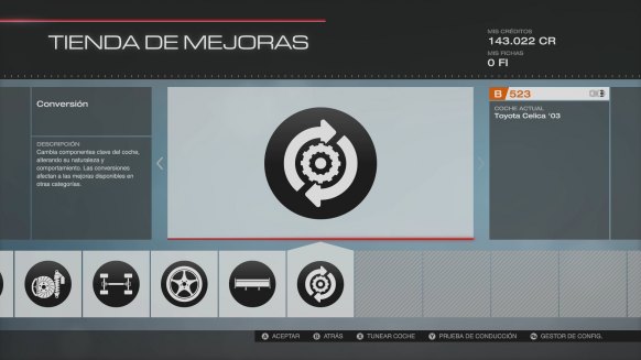 La Tienda de Mejoras es lugar de obligada visita para cualquier usuario que quiera sacar el máximo de su bólido. 